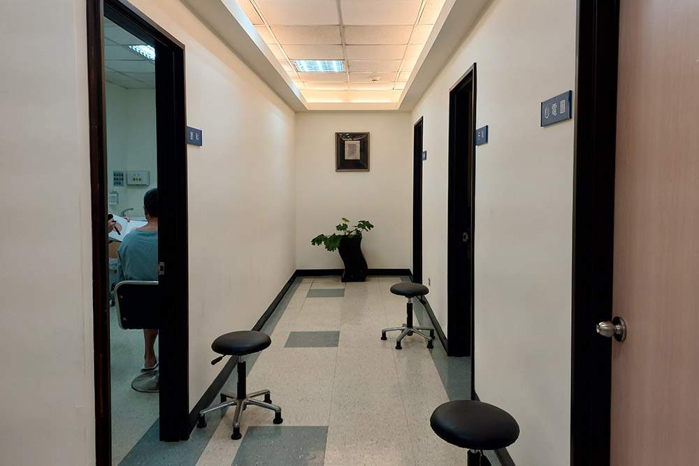 北市聯合醫院中興院區健檢中心內部